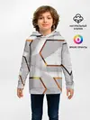 Детское худи / 3D абстракция Iron
