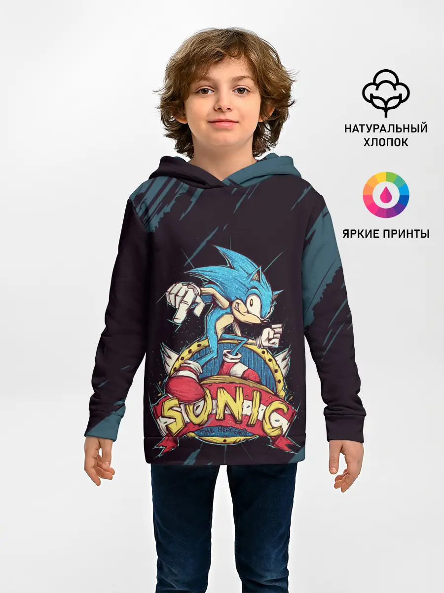 Детское худи / SONIC | СОНИК