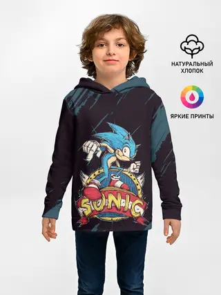 Детское худи / SONIC | СОНИК