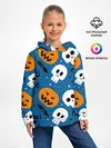 Детское худи / ЧЕРЕПА И ТЫКВЫ | HALLOWEEN