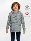 Детское худи / Каменные лица 3D МЕМ 2020