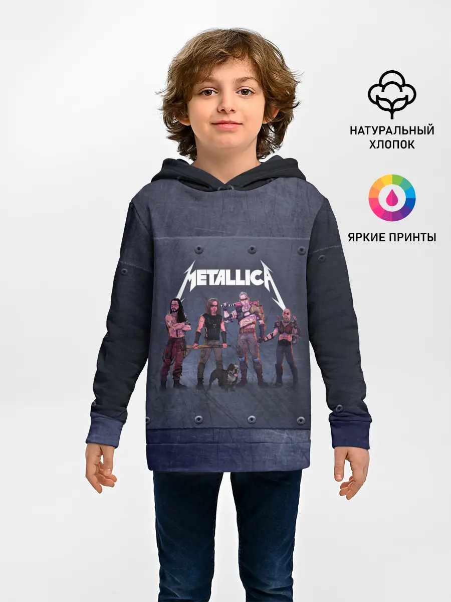 Детское худи / METALLICA | ГРУППА МЕТАЛЛИКА