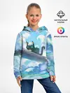 Детское худи / Снежный котенок