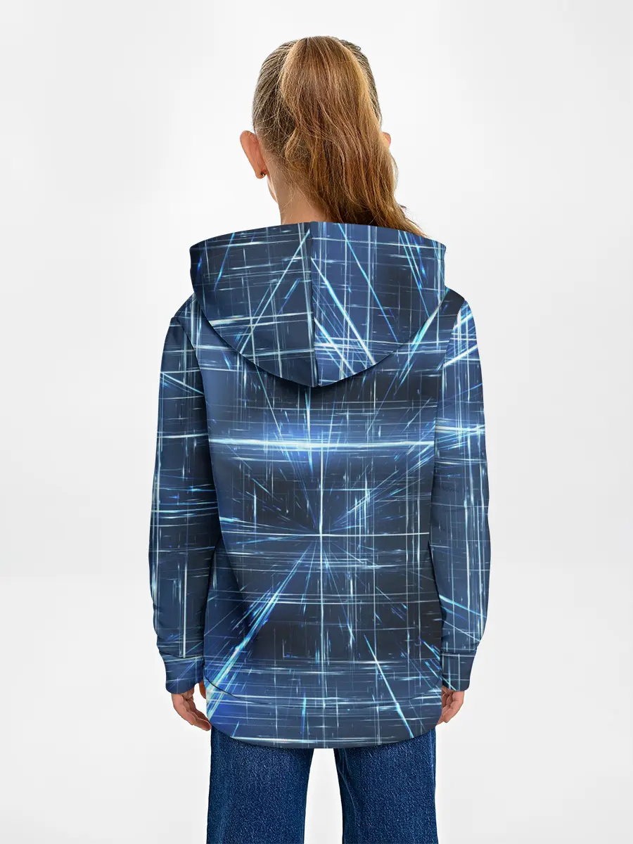 Детское худи / Линии неона