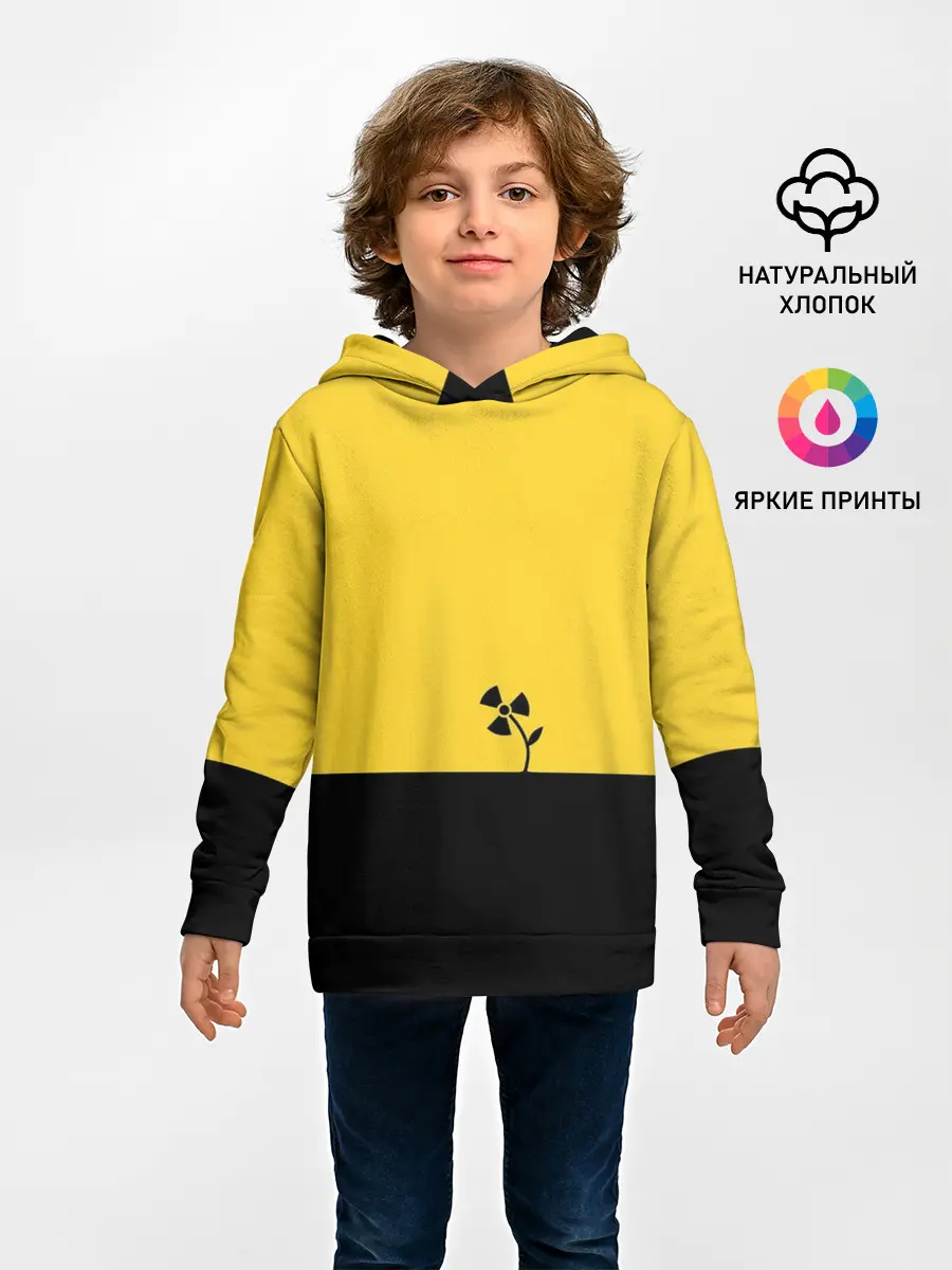 Детское худи / Радиоактивный цветок