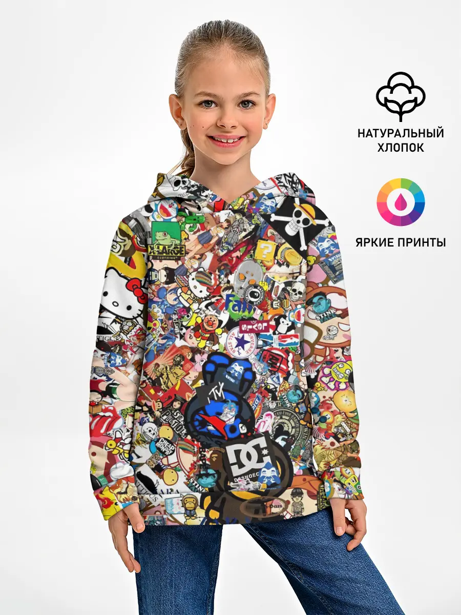 Детское худи / Стикеры