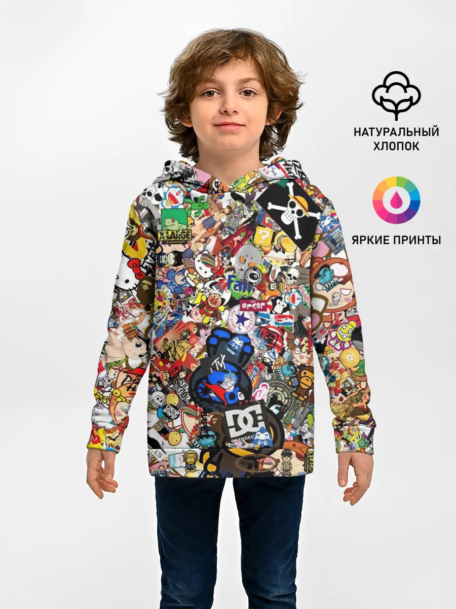 Детское худи / Стикеры