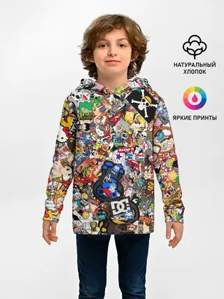Детское худи / Стикеры
