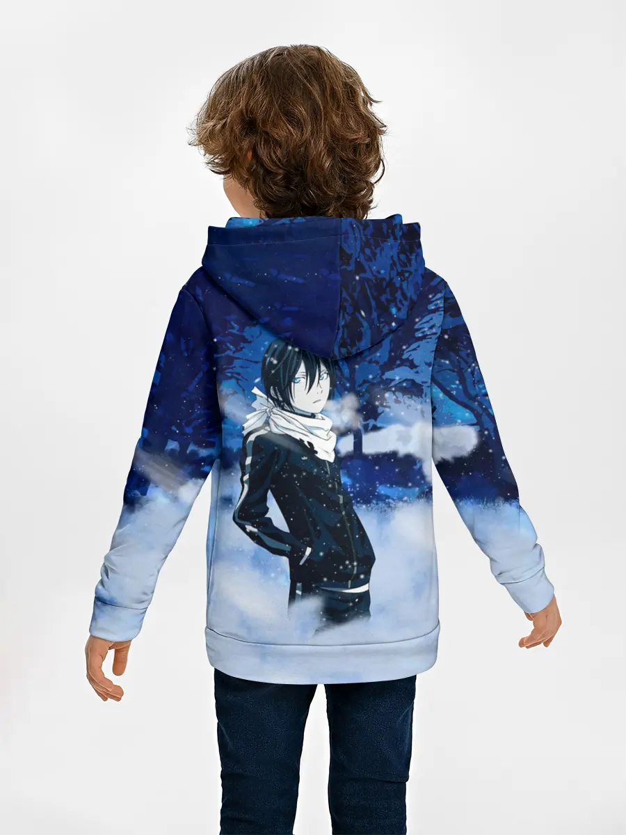 Детское худи / Снежный Ято. БЕЗДОМНЫЙ БОГ