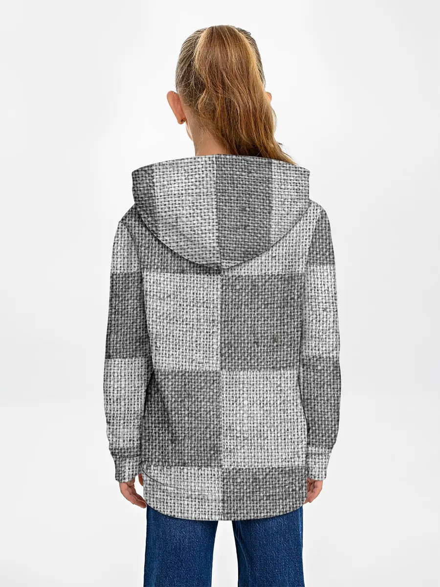 Детское худи / Denim Patchwork