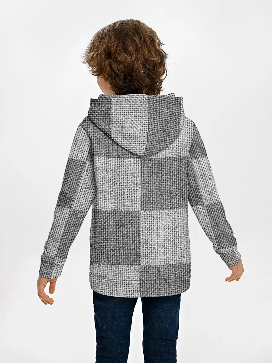 Детское худи / Denim Patchwork