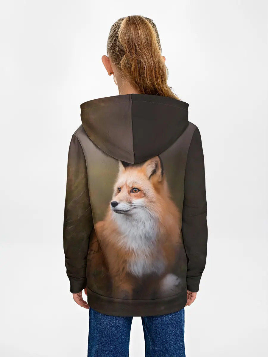 Детское худи / Лиса-охотница