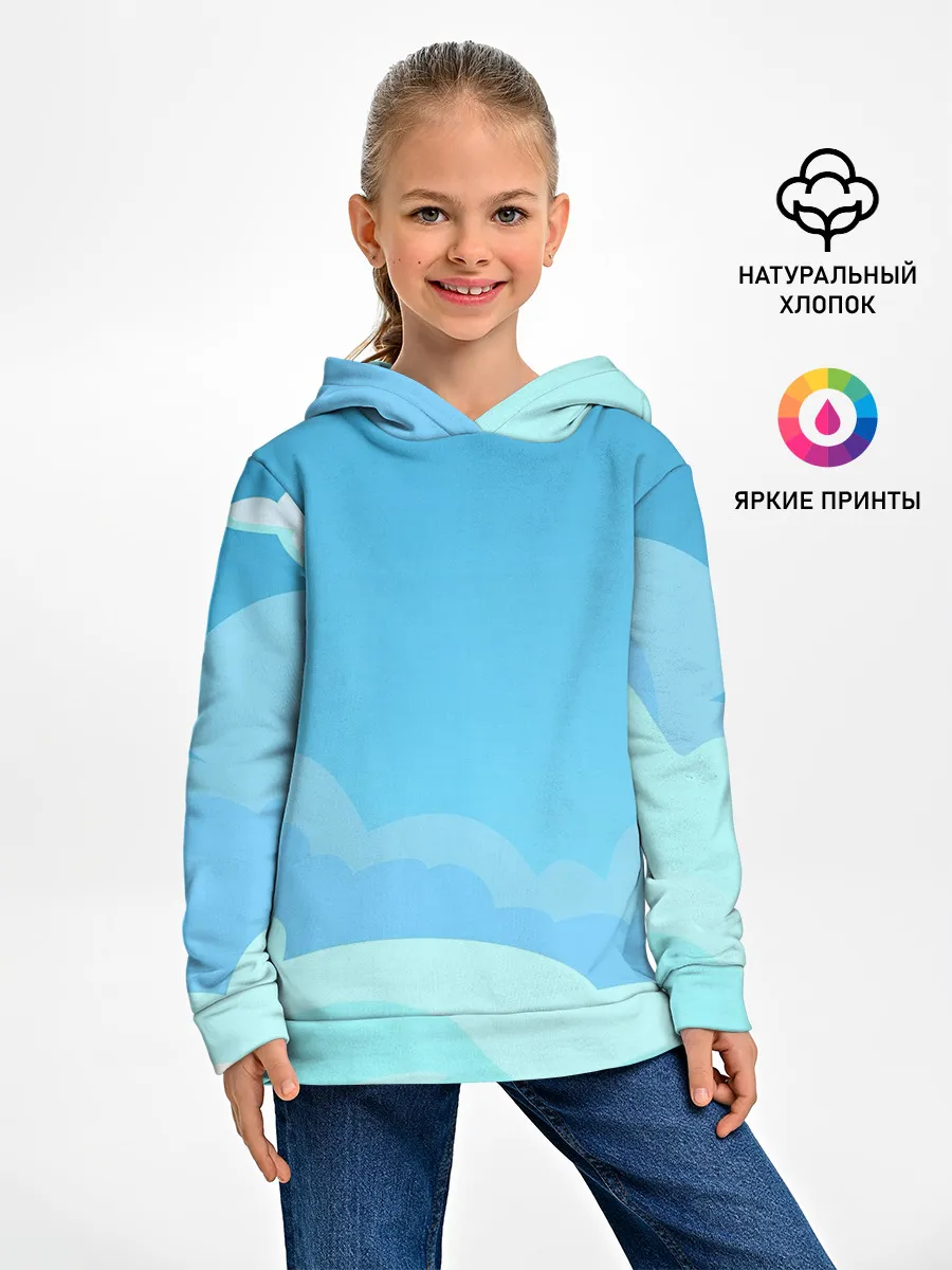 Детское худи / Небо после грозы