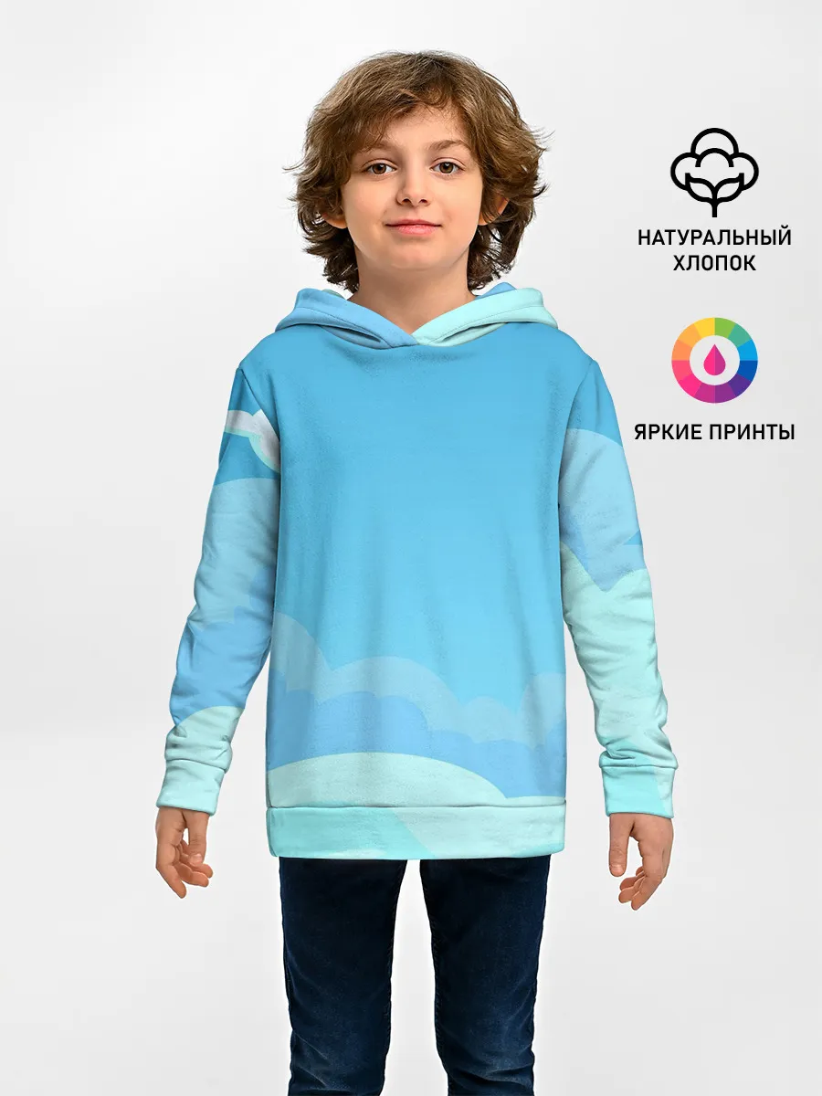Детское худи / Небо после грозы