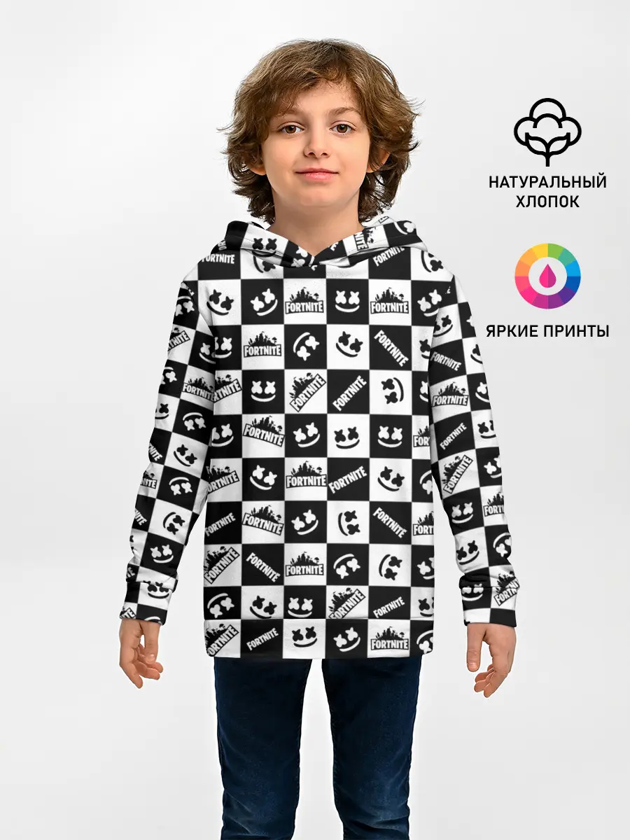 Детское худи / Fortnite&Marshmello