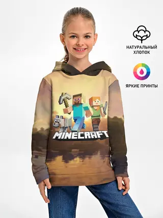 Детское худи / Minecraft / Майнкрафт