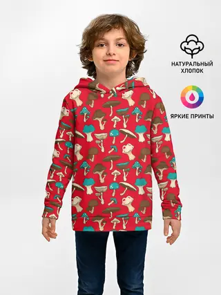 Детское худи / Грибы