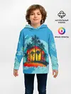 Детское худи / Море. Пальмы. Песок