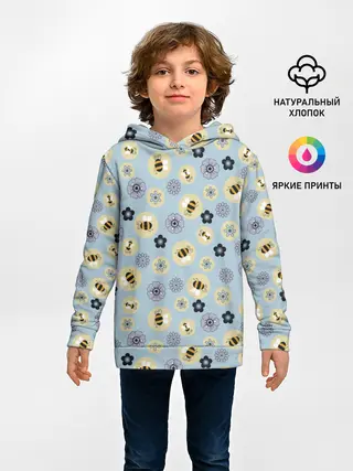 Детское худи / Пчелки