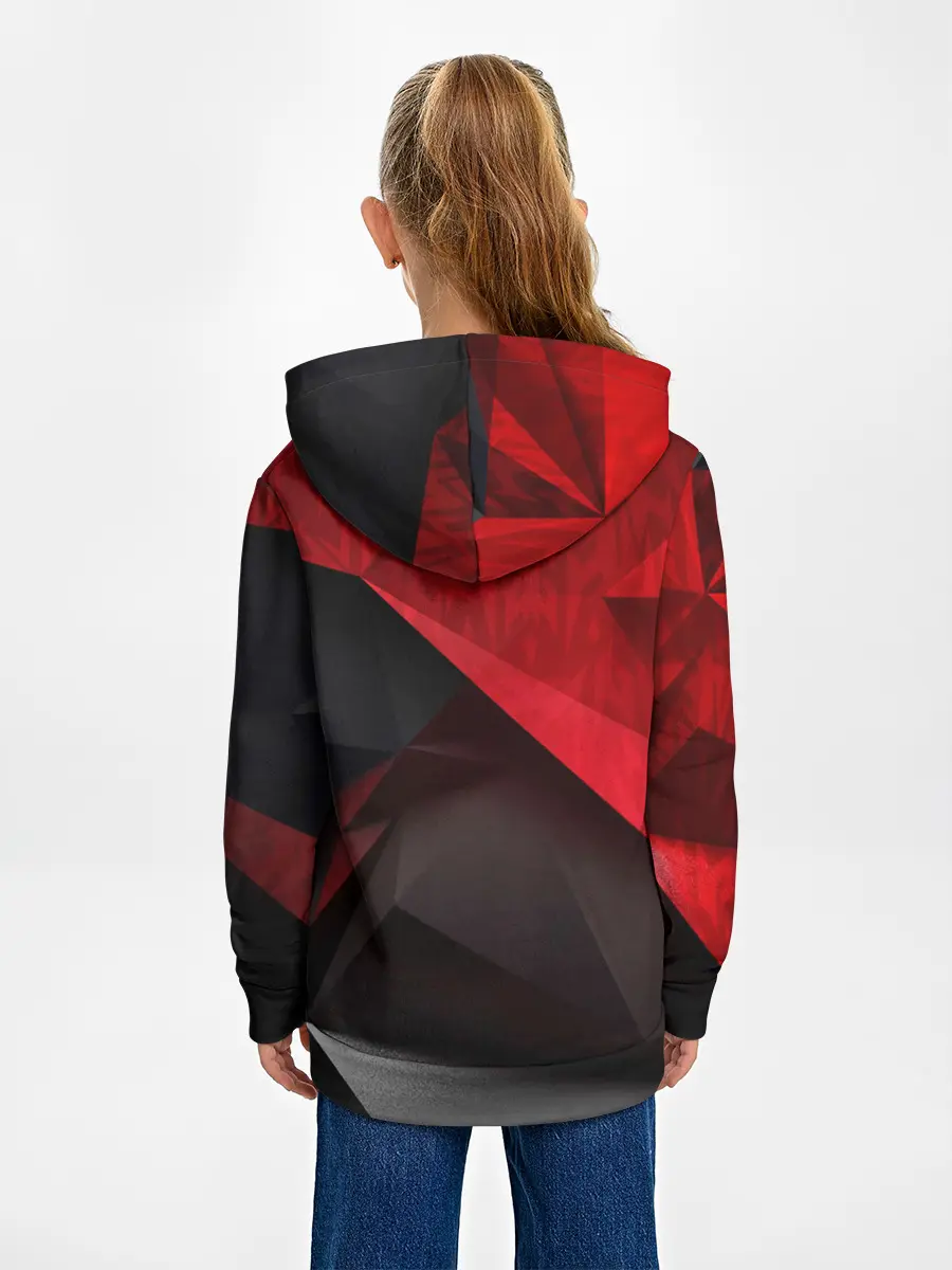 Детское худи / Red & Black