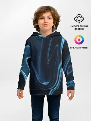 Детское худи / Космическая волна