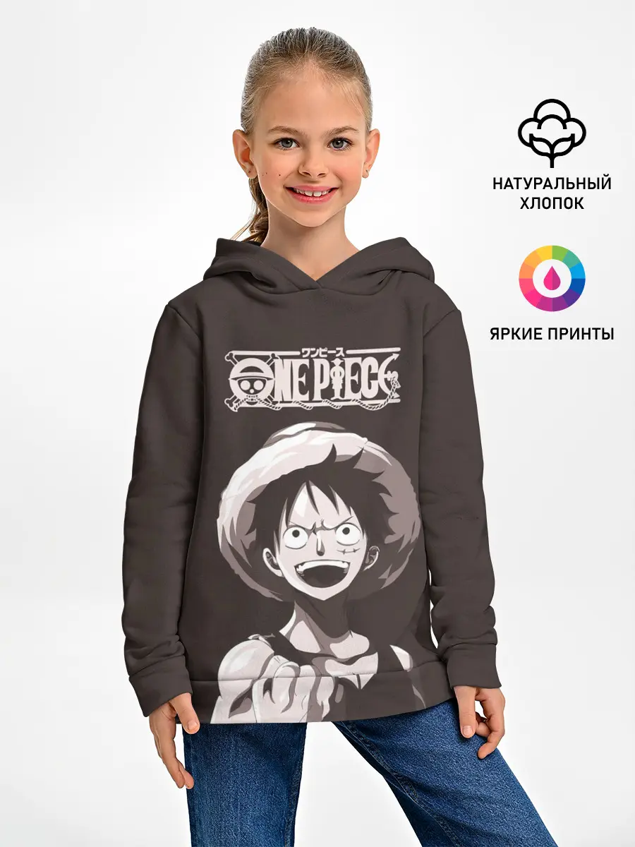 Детское худи / One Piece | Манки Д. Луффи