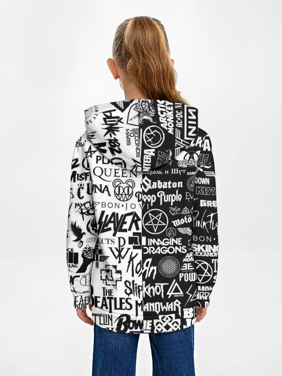 Детское худи / ЛОГОТИПЫ РОК ГРУПП