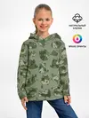 Детское худи / Камуфляж с котиками