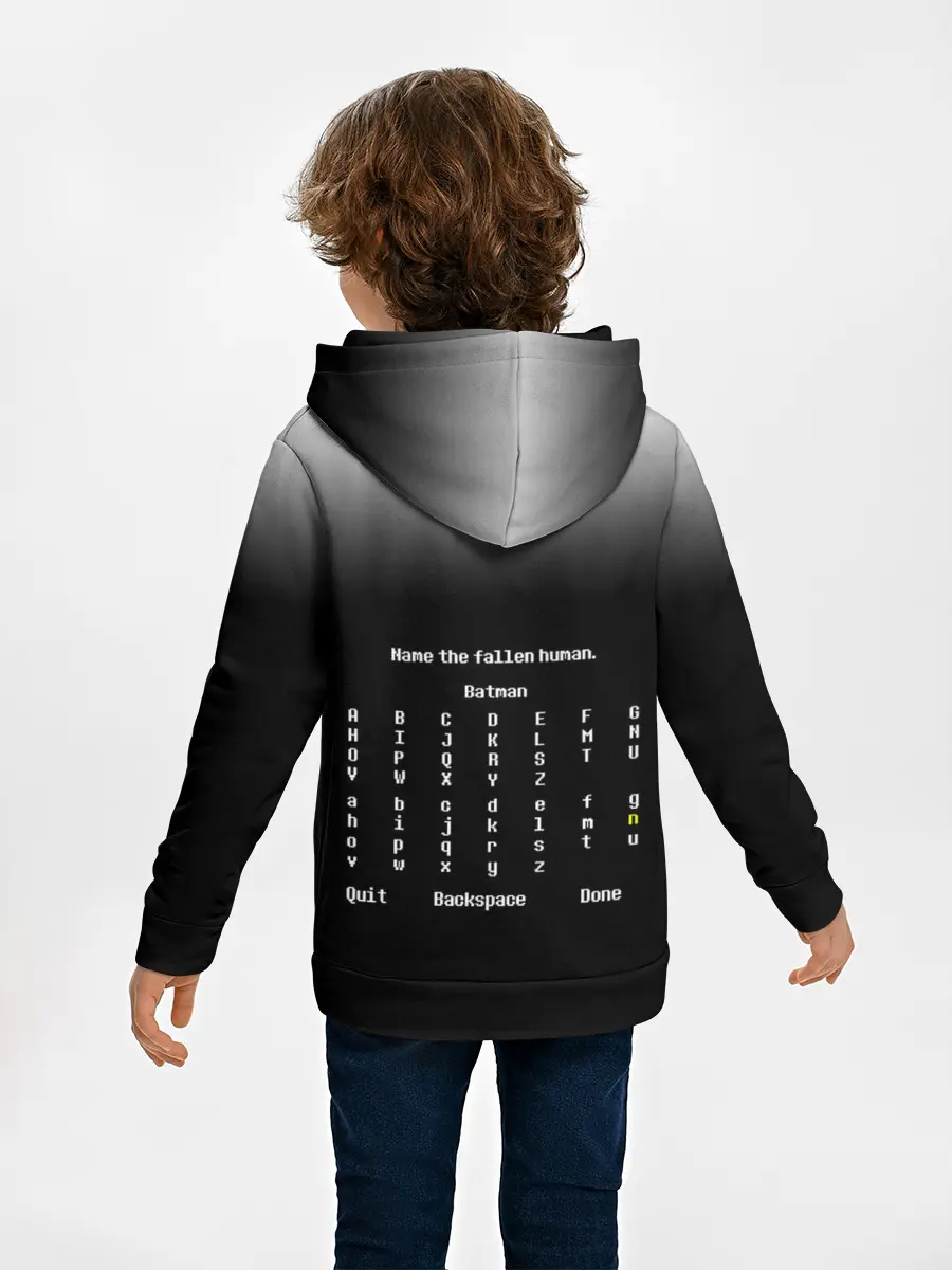 Детское худи / Undertale STOP.