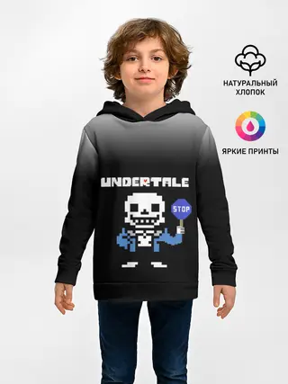 Детское худи / Undertale STOP.