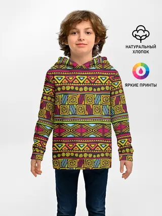 Детское худи / Этнический орнамент