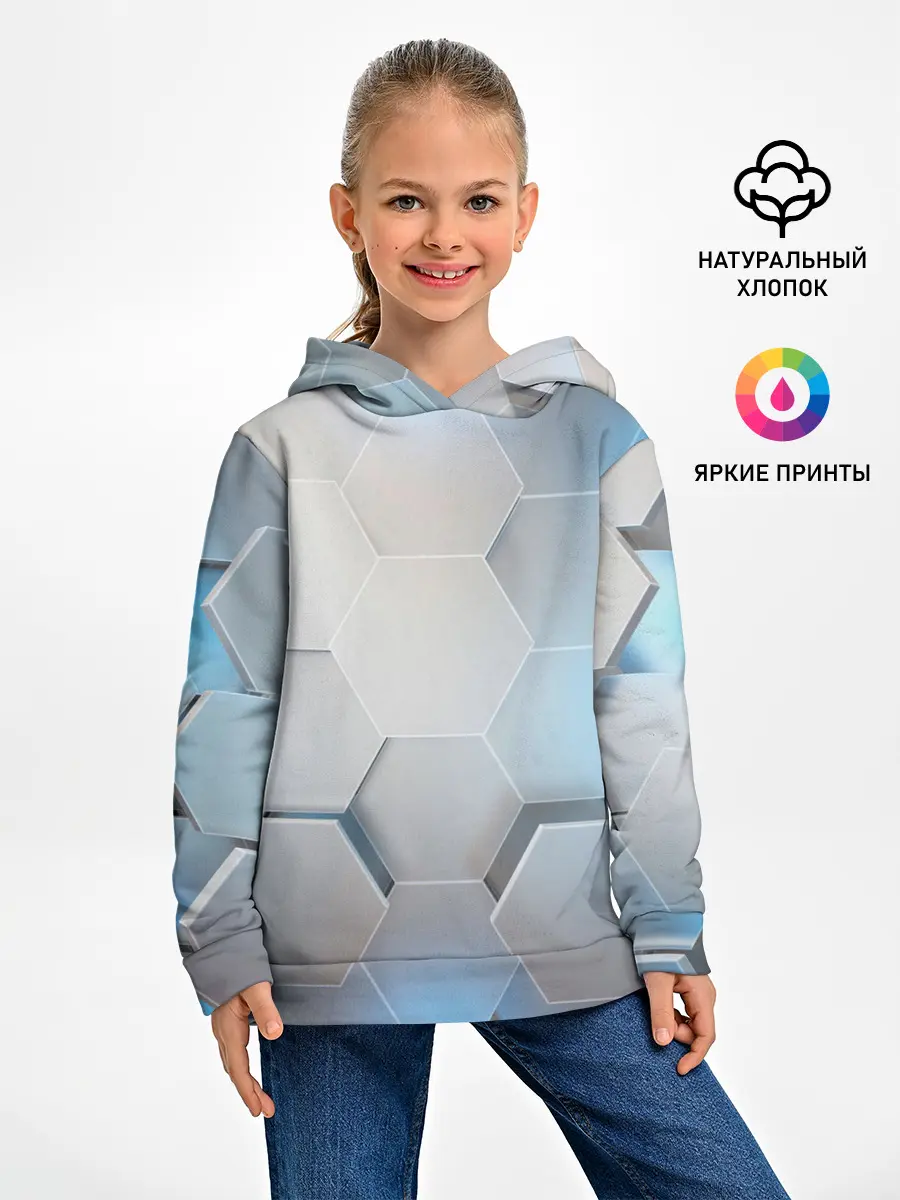 Детское худи / 3D соты