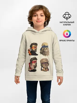 Детское худи / Настоящие Черепашки