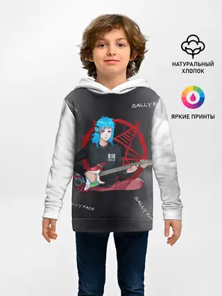 Детское худи / Sally Face with a Guitar