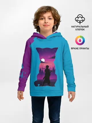 Детское худи / Гинтоки кот