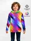Детское худи / Пиксельная радуга