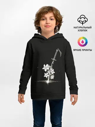 Детское худи / Nier - Sword and Flowers