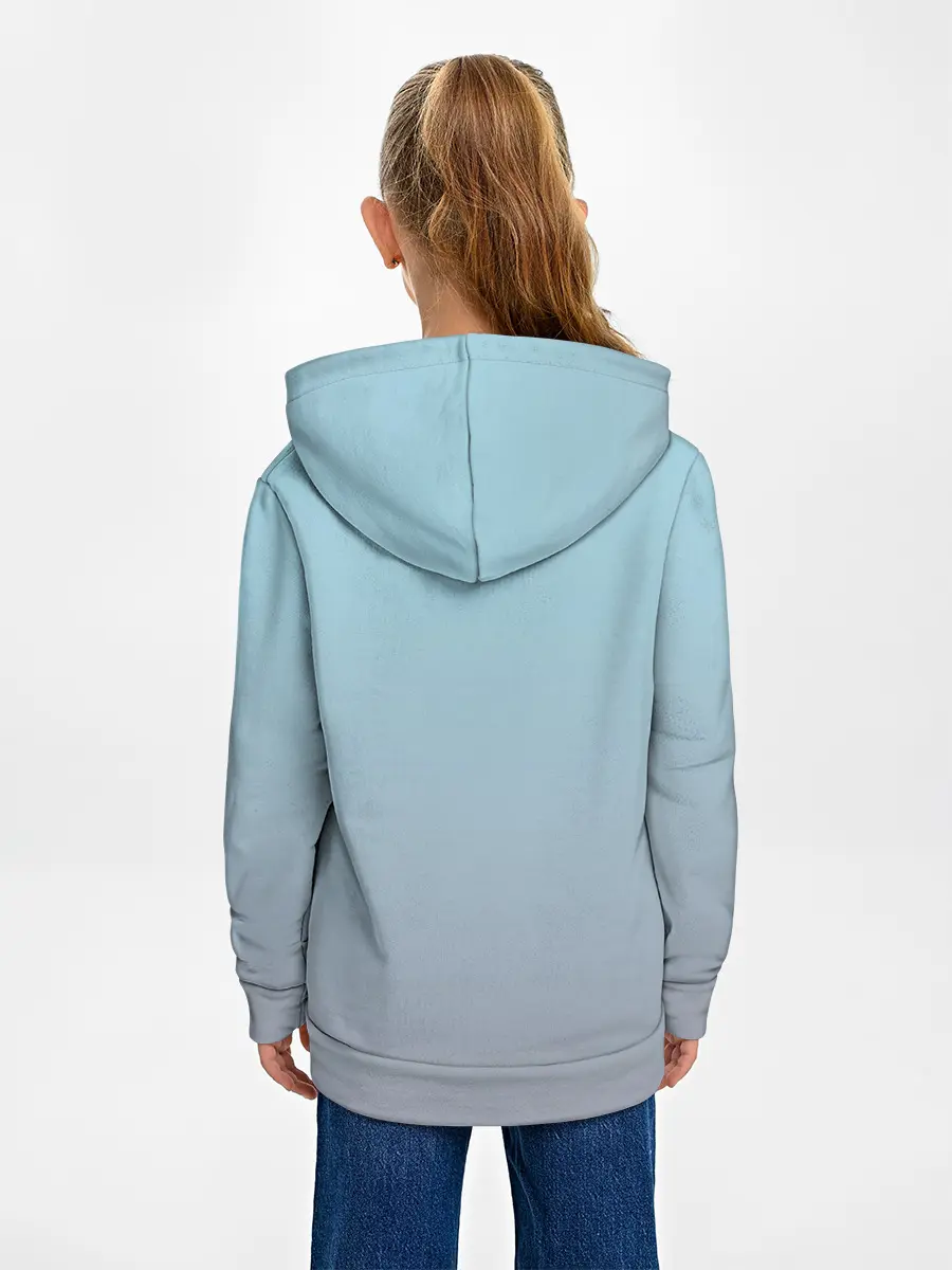 Детское худи / кот с мороженкой