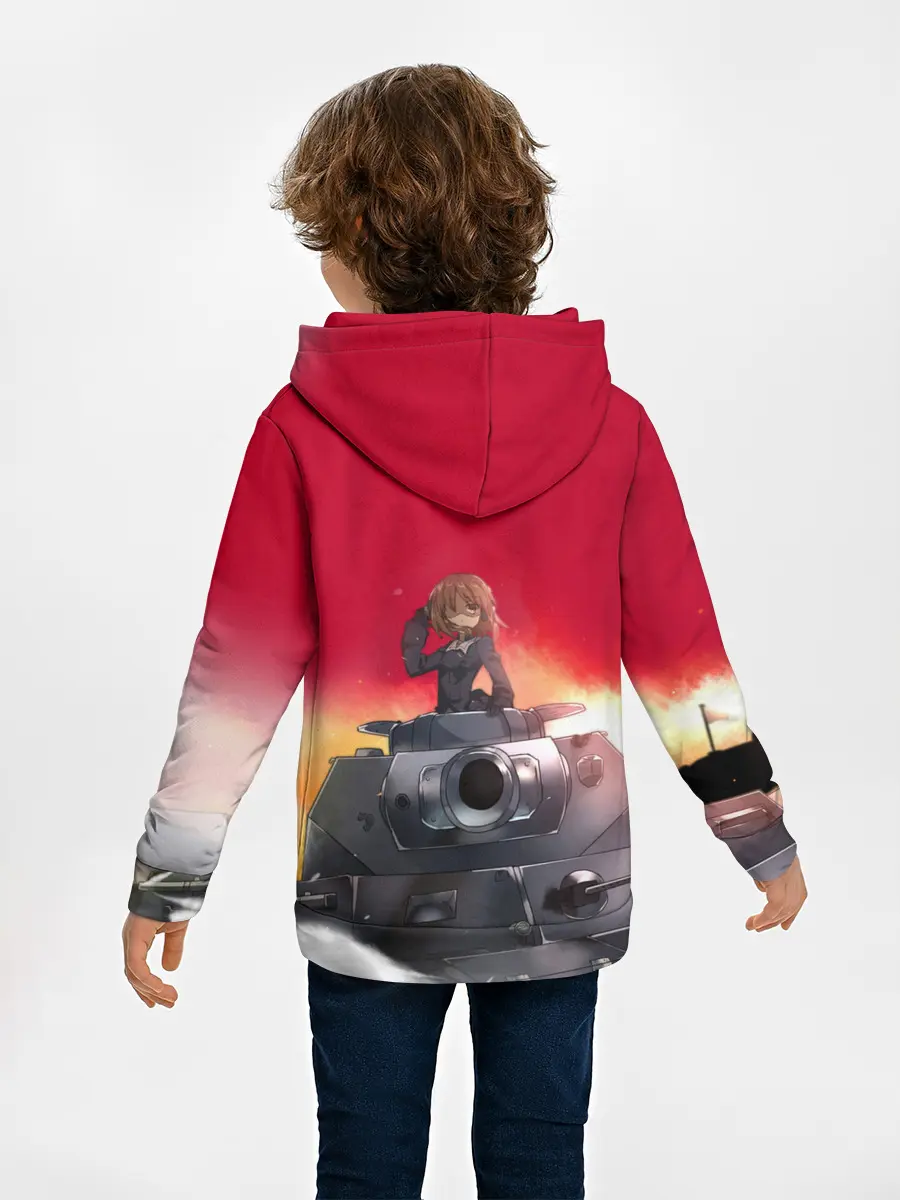 Детское худи / Girls und Panzer | Девушки и танки