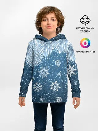 Детское худи / Снежное Настроенние