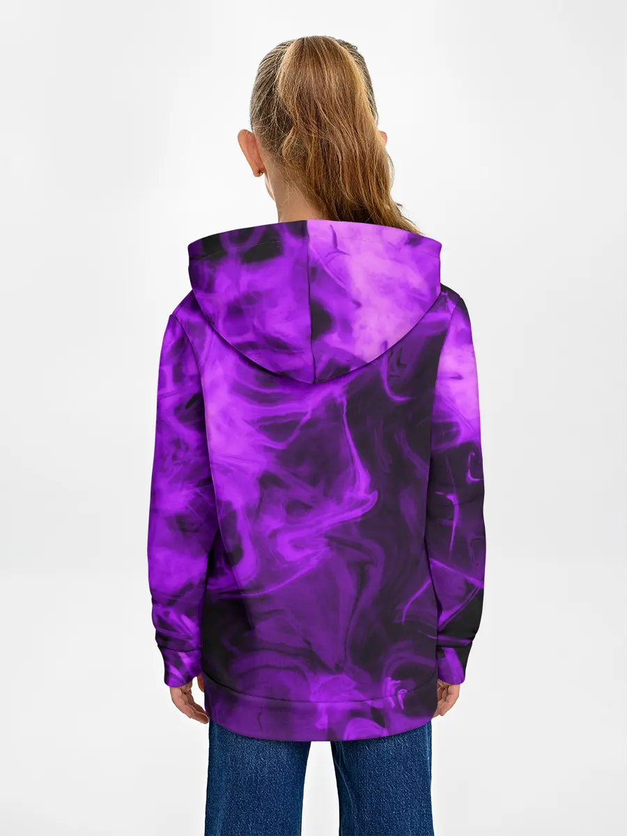 Детское худи / Неоновый Дым