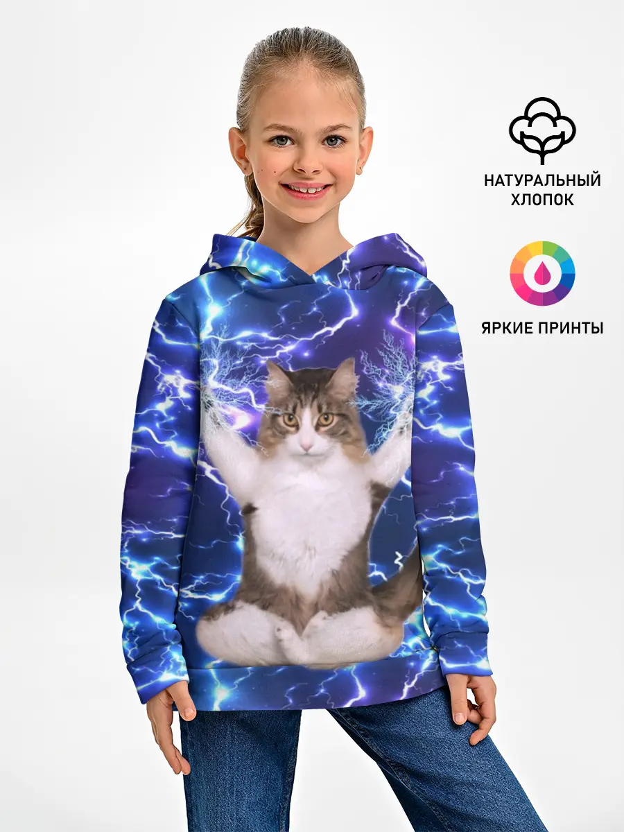 Детское худи / Грозовой Котик