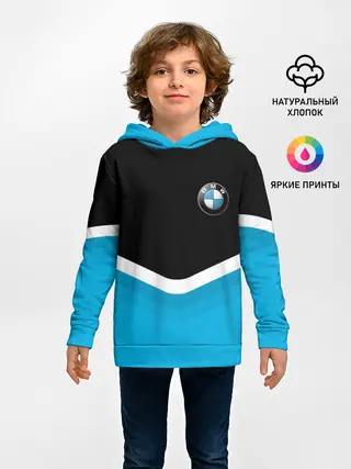 Детское худи / BMW Black & Blue
