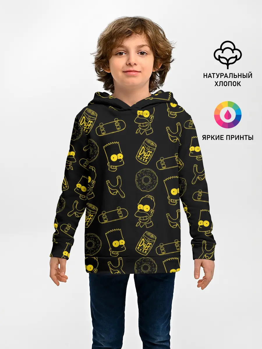 Детское худи / Барт и Гомер