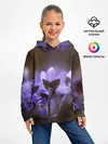 Детское худи / хрупкий цветок фиалка