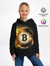 Детское худи / Золотой биткоин