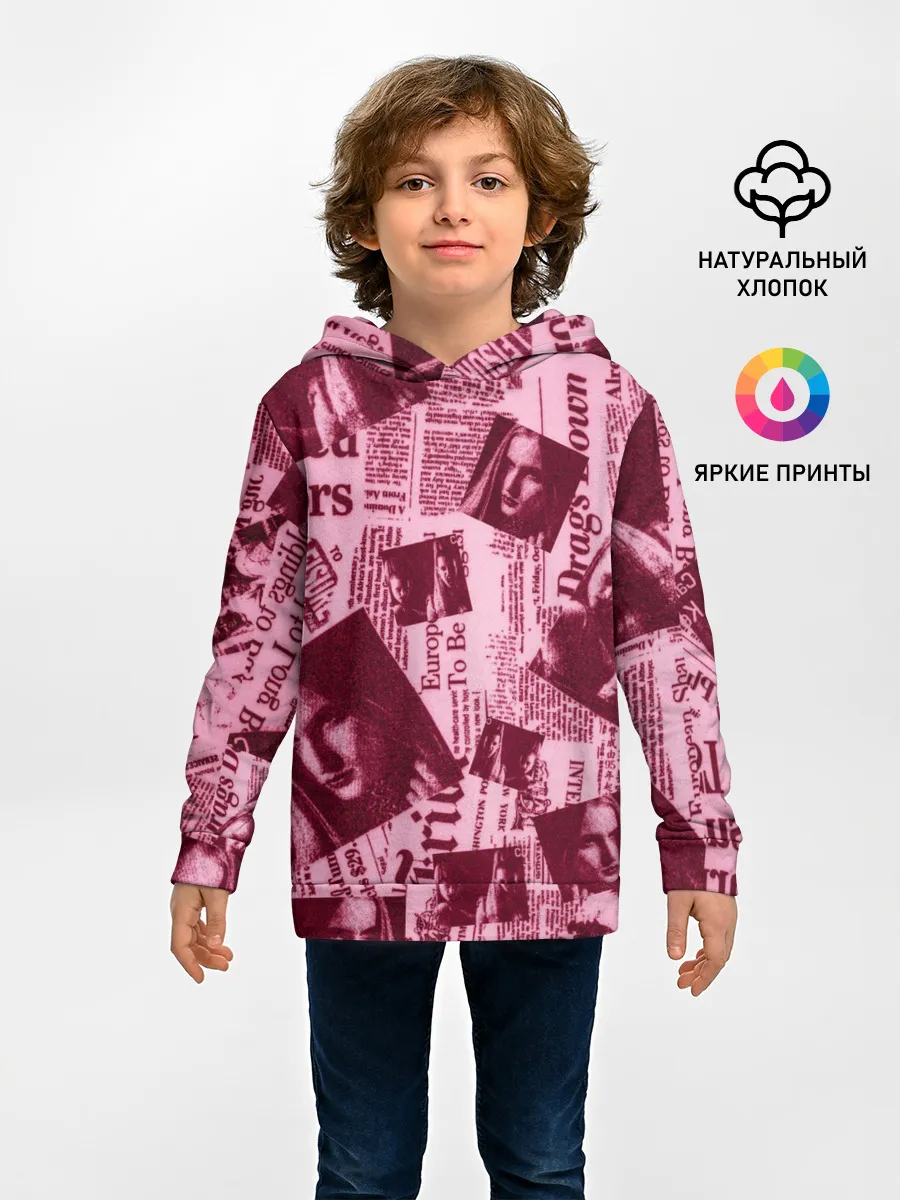 Детское худи / newspaper fashion