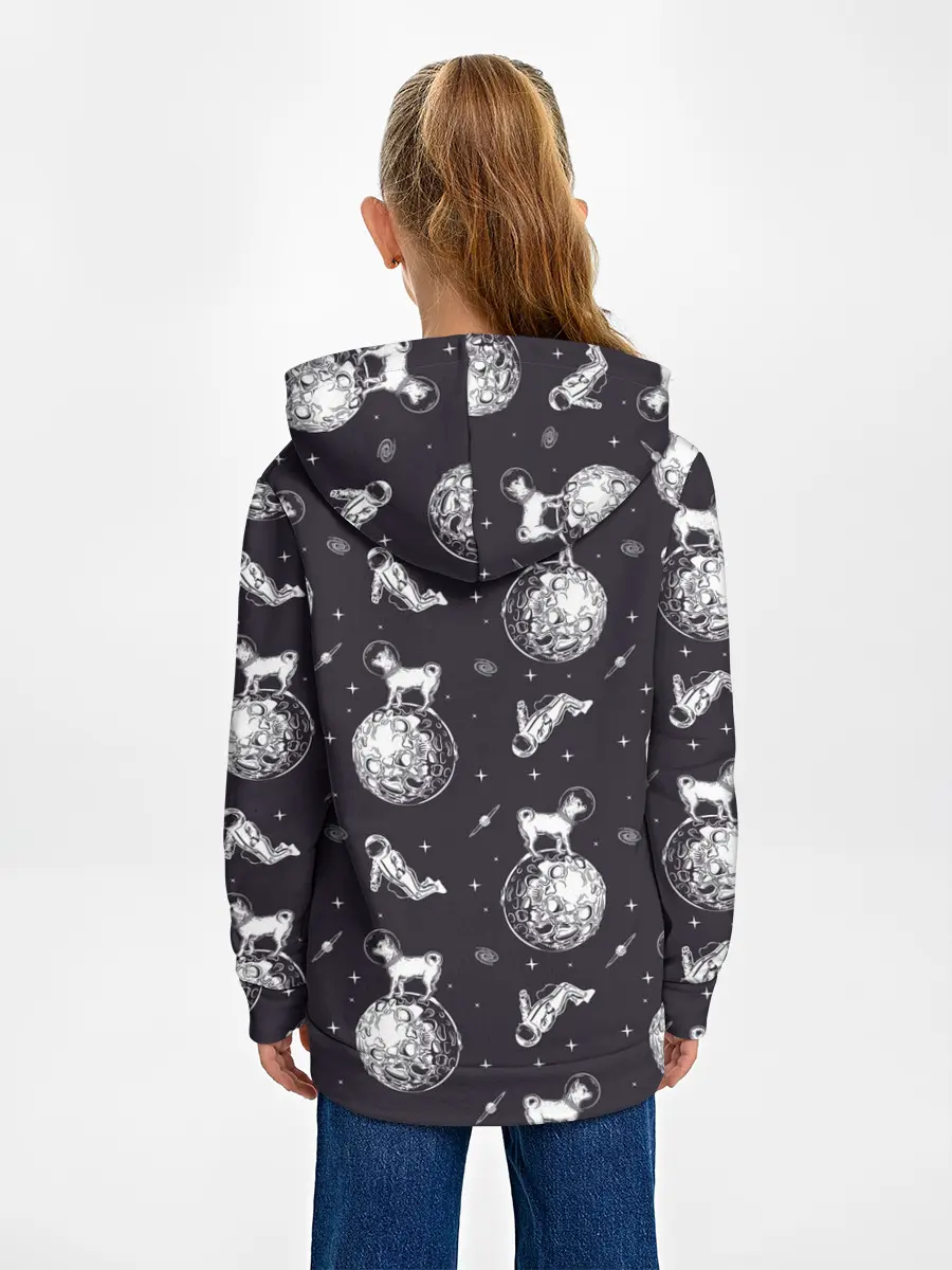 Детское худи / Собаки - астронавты