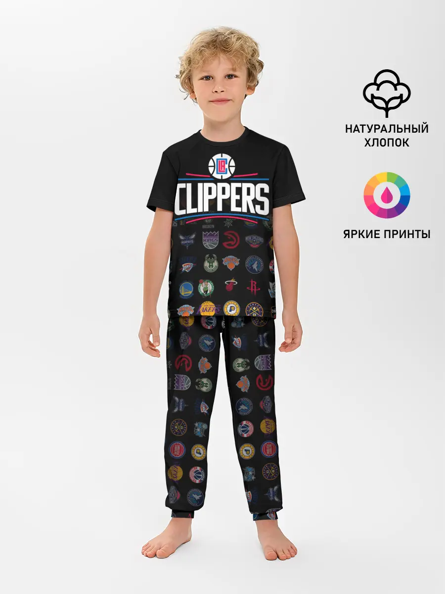 Детская пижама с брюками / Los Angeles Clippers
