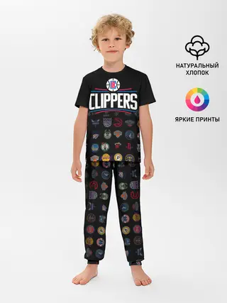 Детская пижама с брюками / Los Angeles Clippers